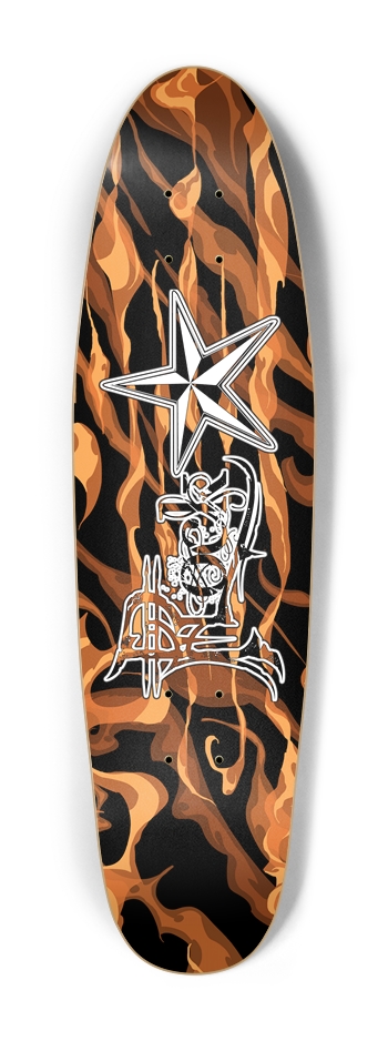 Rock Star Fire Cruiser Deck Cruiser Shape