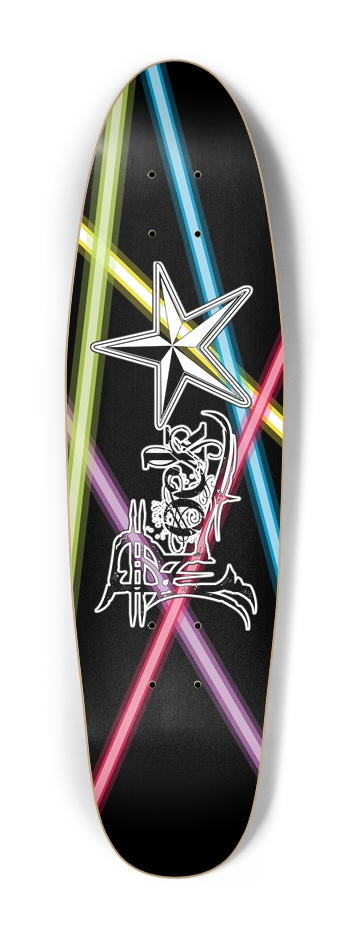Rock Star Lasers Cruiser Deck Cruiser Shape