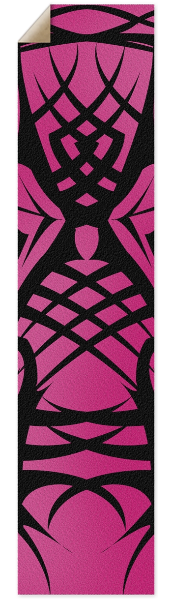 Pink Tribal Pintail/Longboard Grip Tape Griptape for Longboards