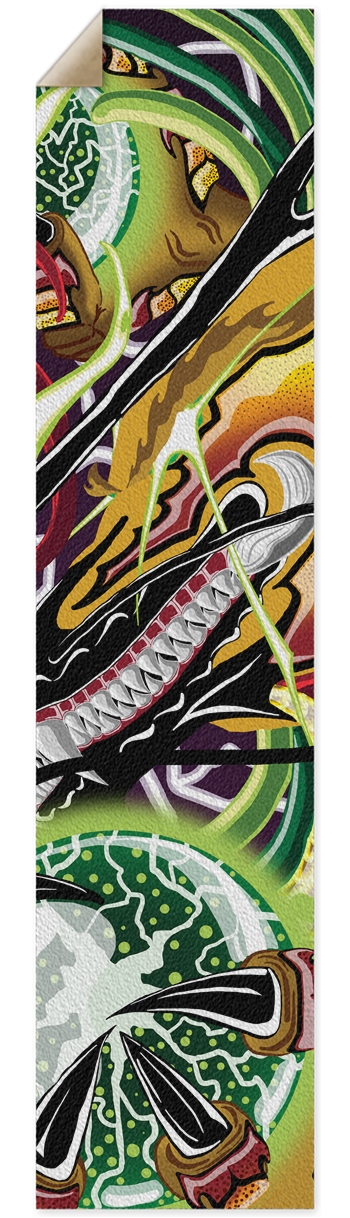 Pensive Dragon Pintail/Longboard Grip Tape Griptape for Longboards