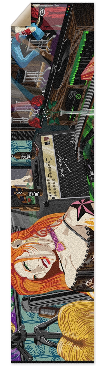 Phoenix Pintail/Longboard Grip Tape Griptape for Longboards