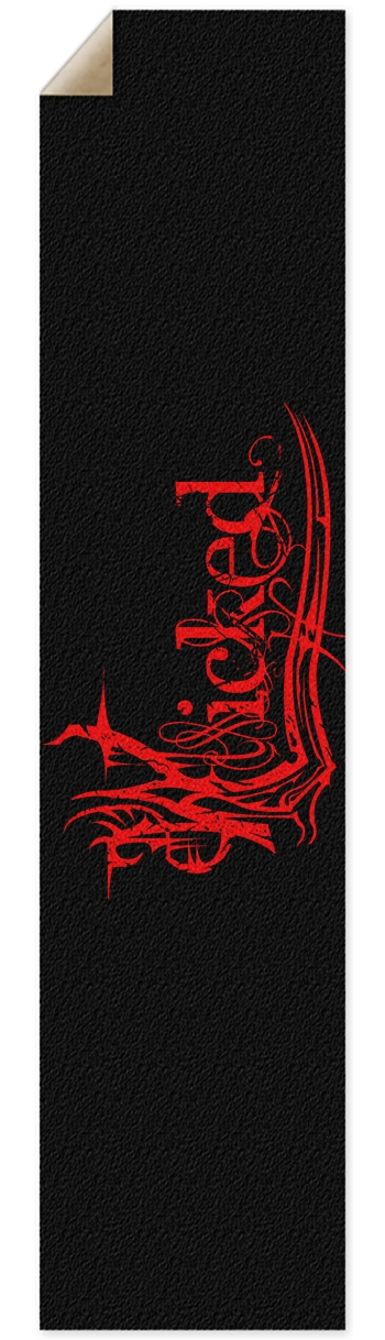 Wicked Red Pintail/Longboard Grip Tape Griptape for Longboards