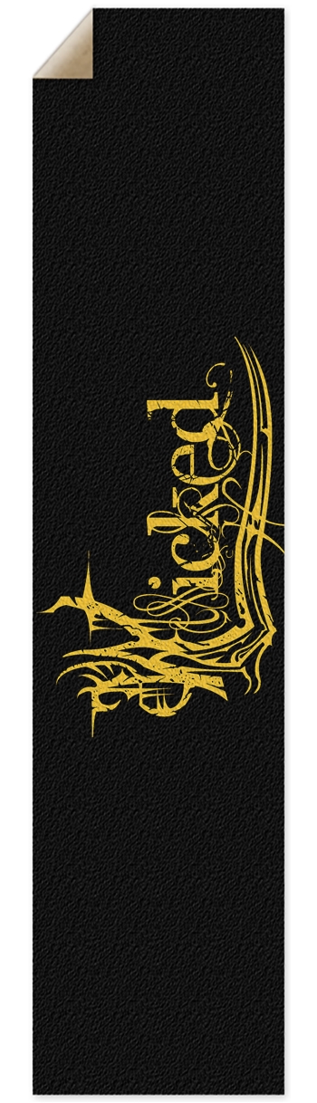 Wicked Yellow Pintail/Longboard Grip Tape Griptape for Longboards