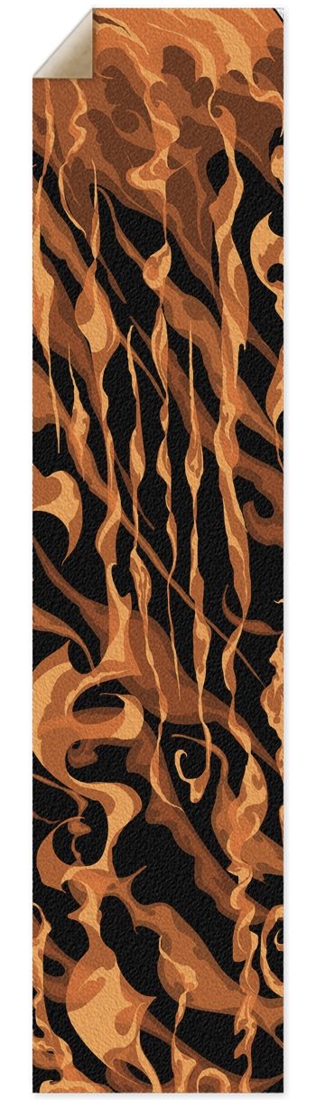 Fire Pintail/Longboard Grip Tape Griptape for Longboards