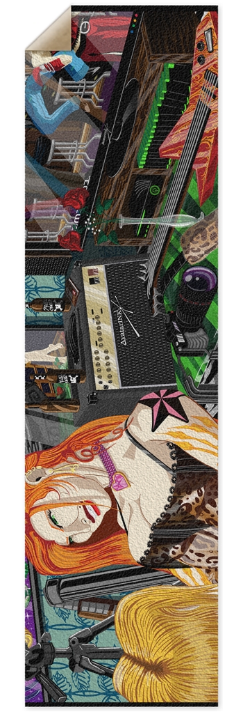 Phoenix Punk Nose Pool Grip Tape 10 x 36 Inch Griptape