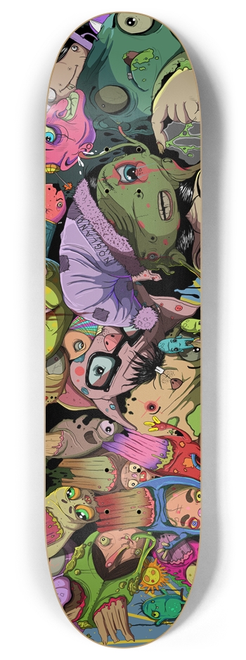 Friends forever V1 8 Inch Skateboard Deck