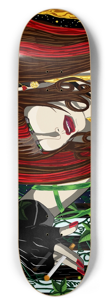 Sara Rose Series 8.5" Deck 8-1/2 Skateboard Deck