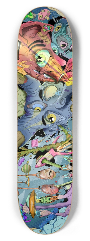Friends Forever Mashup 7-3/4 Skateboard Deck