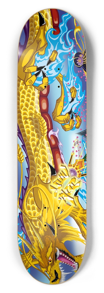Golden Dragon 8.5" Deck 8-1/2 Skateboard Deck
