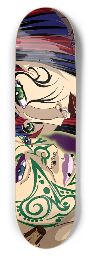 Punk Goth 8.5" Deck 8-1/2 Skateboard Deck