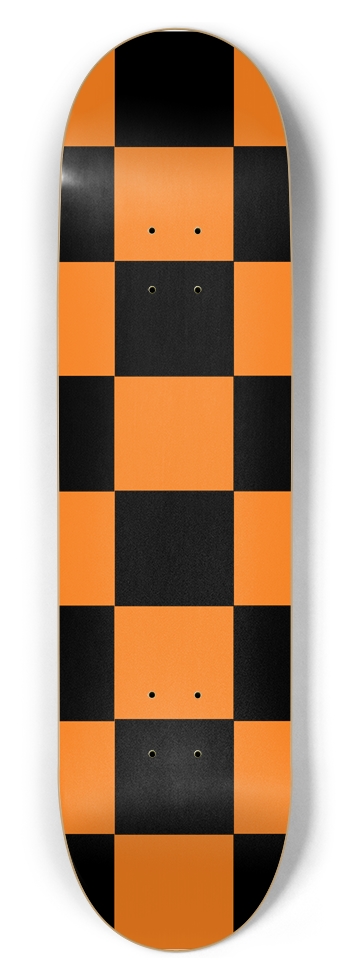 B+O Checker 8.5" Deck 8-1/2 Skateboard Deck