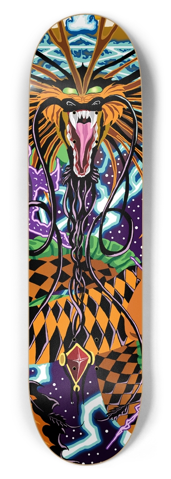 Halloween Dragon 8.5" Deck 8-1/2 Skateboard Deck
