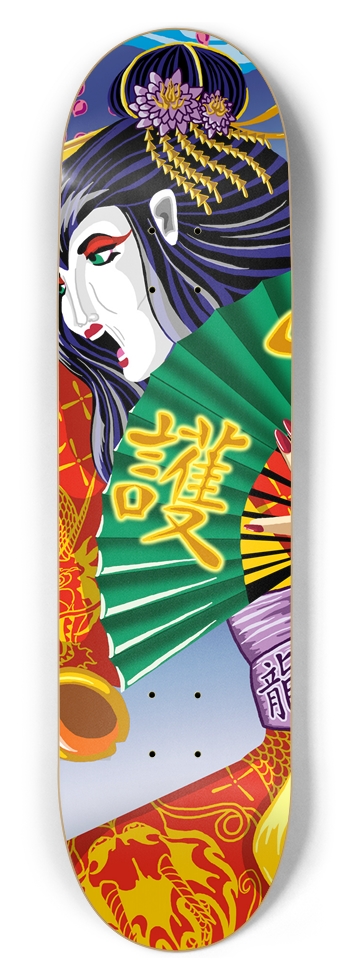 Geisha 8.5" Deck 8-1/2 Skateboard Deck