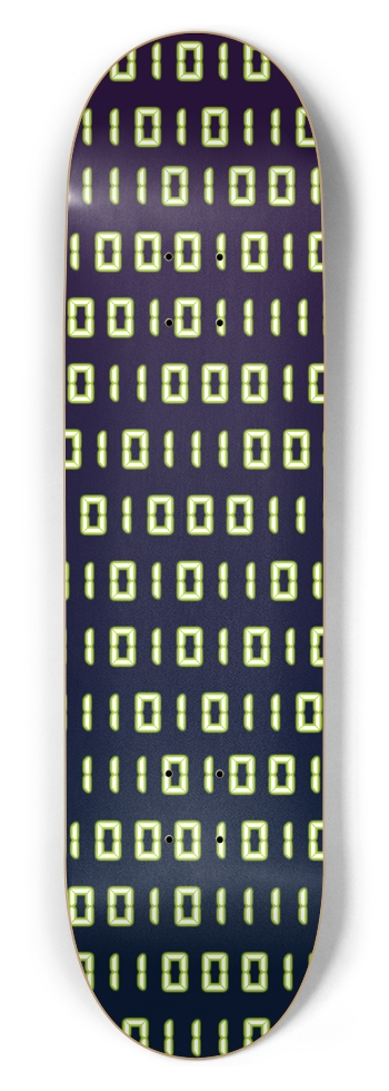 Binary Code 8.5" Deck 8-1/2 Skateboard Deck