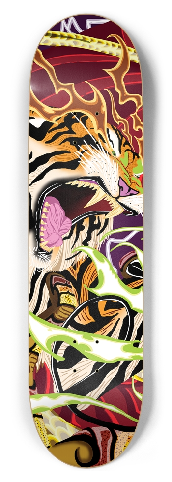 Tiger 8.5" Deck 8-1/2 Skateboard Deck