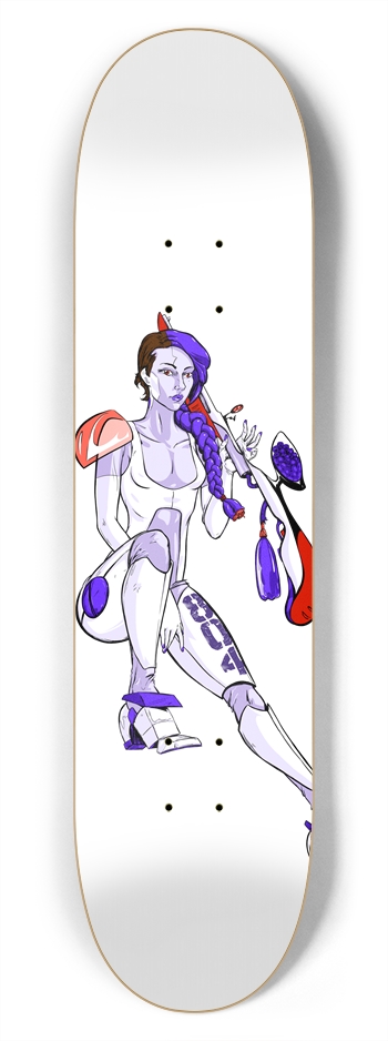 One Hot Robot 7-3/4 Skateboard Deck