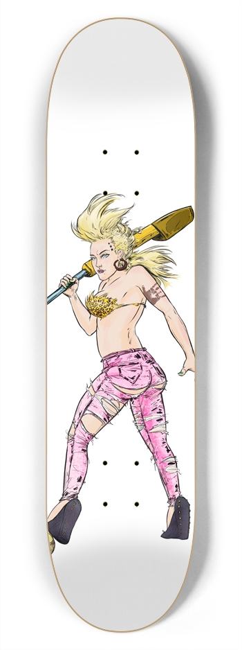 Mad Maxine 7-3/4 Skateboard Deck