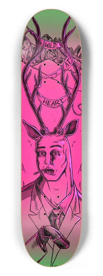 Wild at Heart 7-1/2 Skateboard Deck