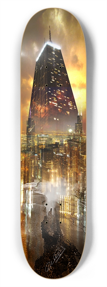 From Beneath the Rubble 7-3/4 Skateboard Deck
