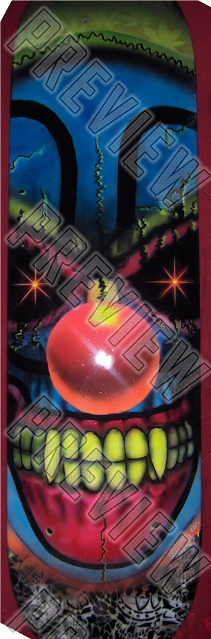 Bozo on Board Old School Shape