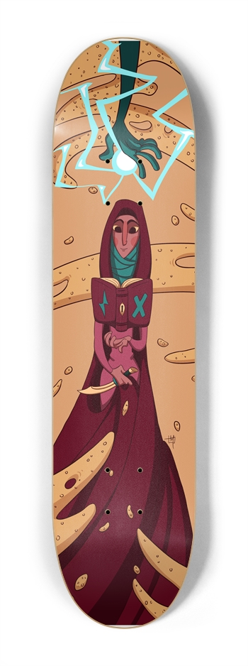 Lady of Storms 7-1/4 Mini/Kid Skateboard