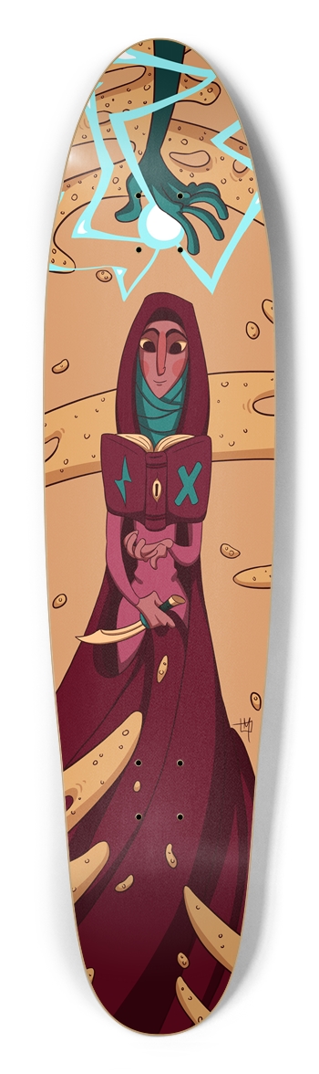 Lady of Storms Longboard Shape