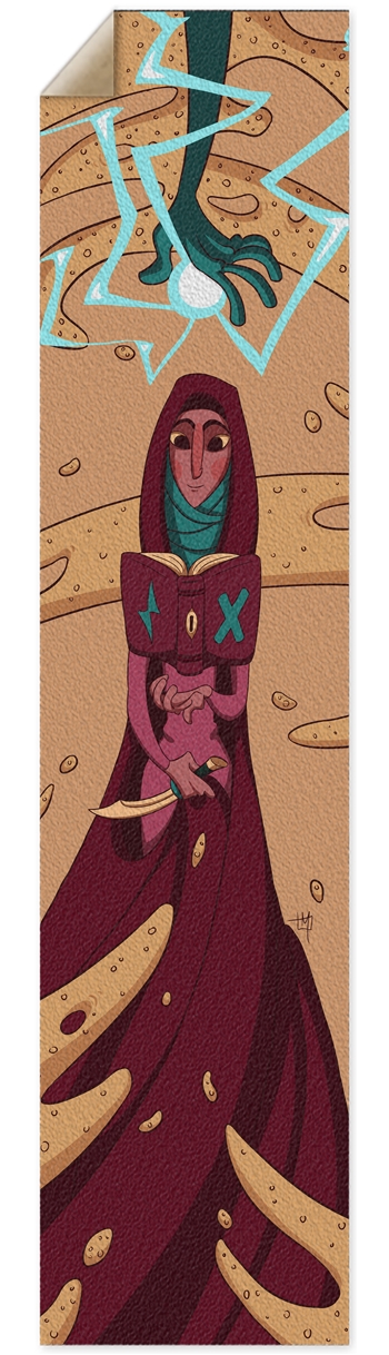 Lady of Storms Griptape for Longboards