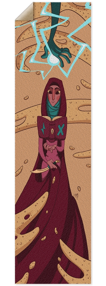 Lady of Storms 9 x 33 Inch Griptape