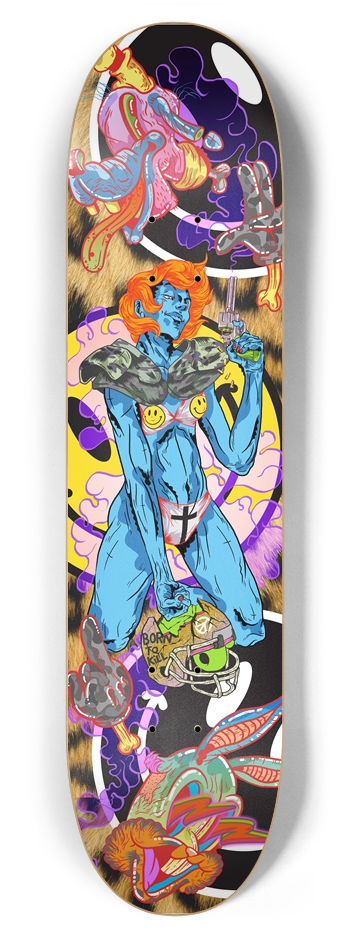 All American Woman 7-7/8 Skateboard Deck