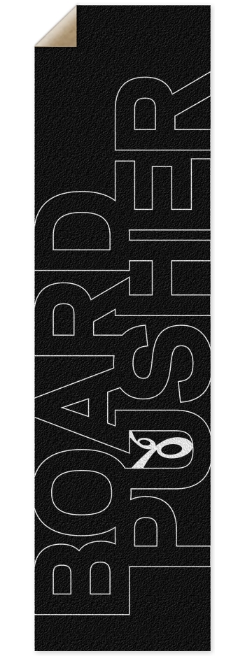 BoardPusher Stacked Griptape 9 x 33 Inch Griptape