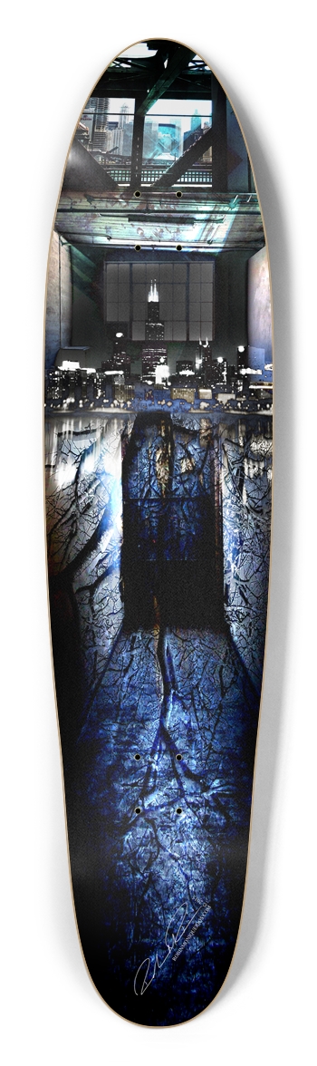 Chi-Town District 666 Longboard Shape