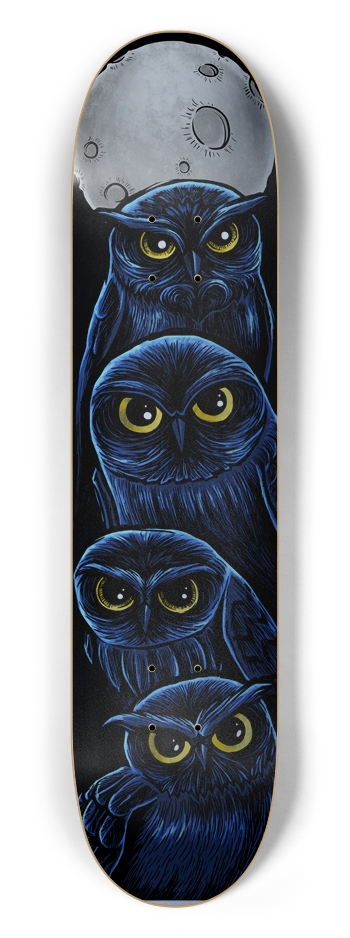 Night Owl 7-1/2 Skateboard Deck