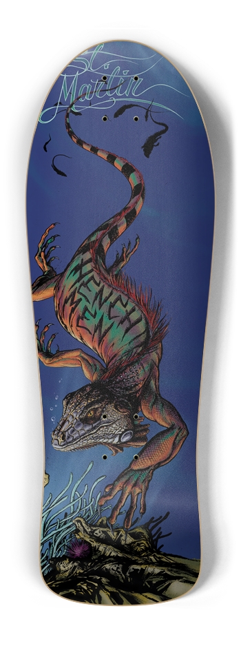 Iguana Henchmen - St. Martin Old School Old School Shape