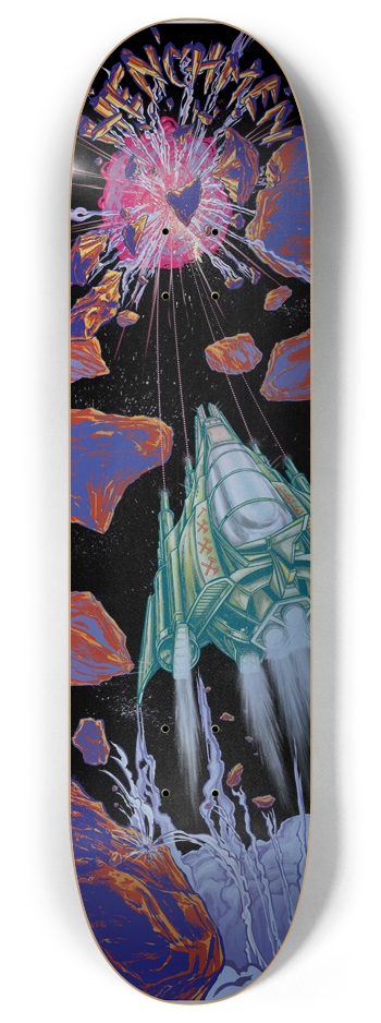 Space Henchmen 8" 8 Inch Skateboard Deck