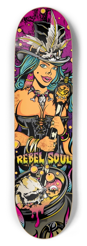 Voodoo Queen 8-1/2 Skateboard Deck