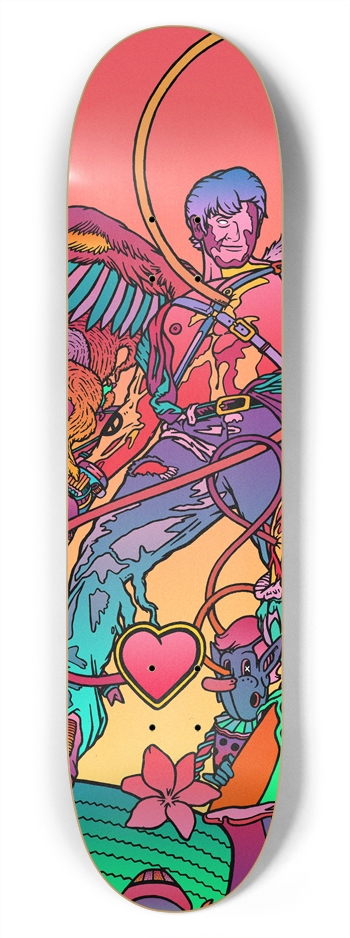 Ash Williams / Army of Darkness 7-3/4 Skateboard Deck