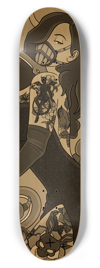 Jessica Rabbit 7-3/4 Skateboard Deck