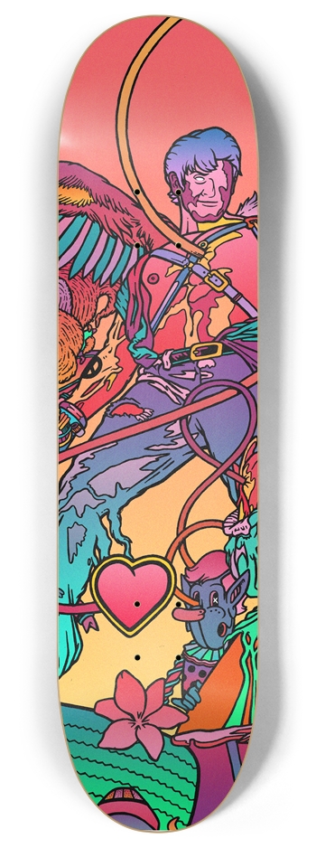 Ash Williams / Army of Darkness 8 Inch Skateboard Deck