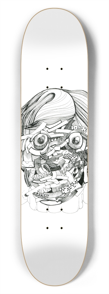 Smoker 7-3/4 Skateboard Deck