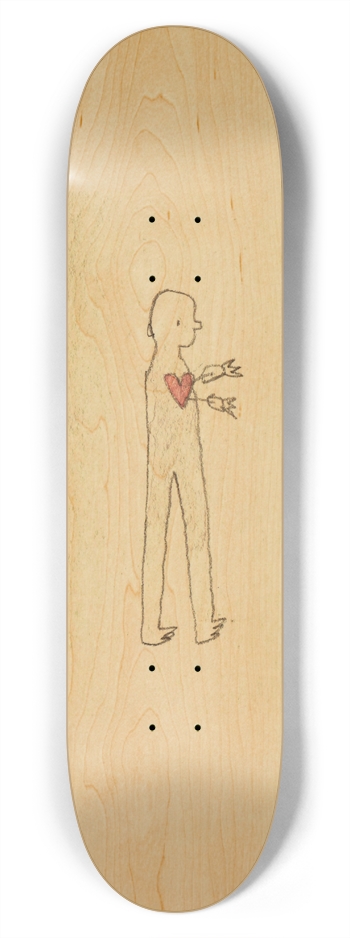 Diana 7-3/4 Skateboard Deck