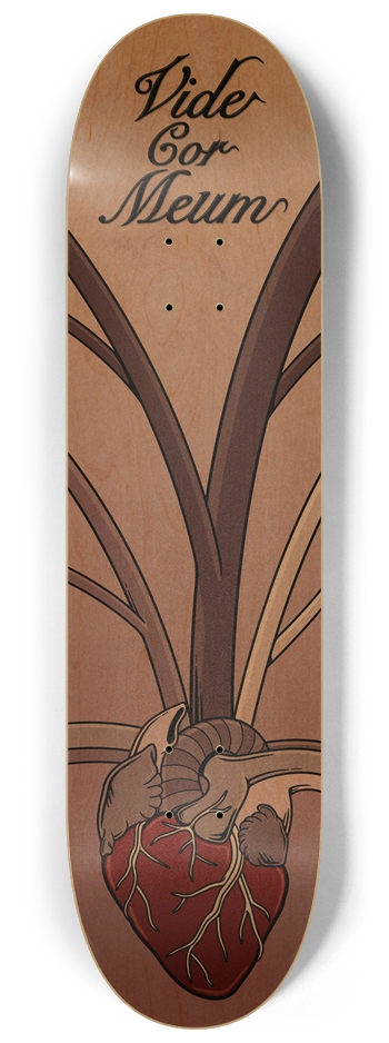Vide Cor Meum 8-1/4 Skateboard Deck