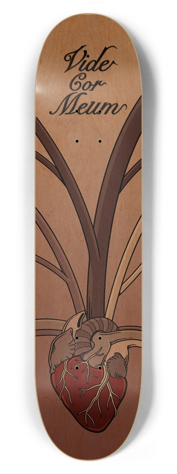 Vide Cor Meum 7-5/8 Skateboard Deck