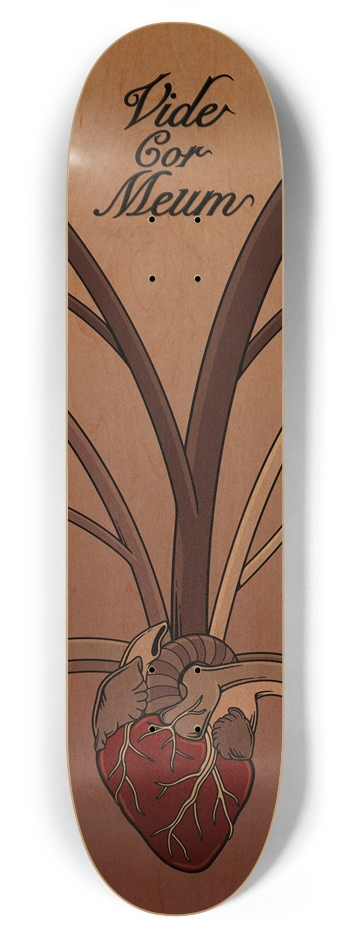 Vide Cor Meum 7-7/8 Skateboard Deck