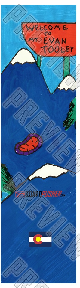 Mt Evan Tooley 8-1/2 Skateboard Deck