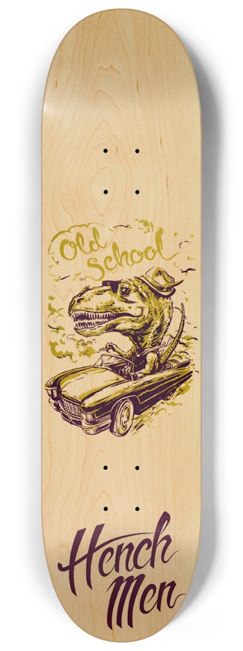 Henchmen Old School - 8 1/4" 8-1/4 Skateboard Deck