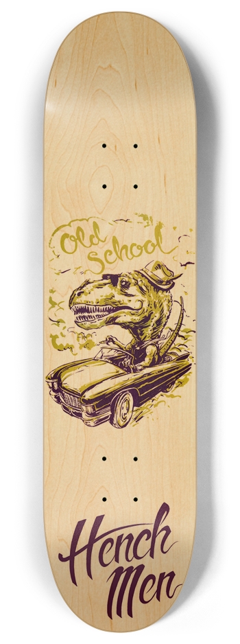 Henchmen Old School - 8" 8 Inch Skateboard Deck