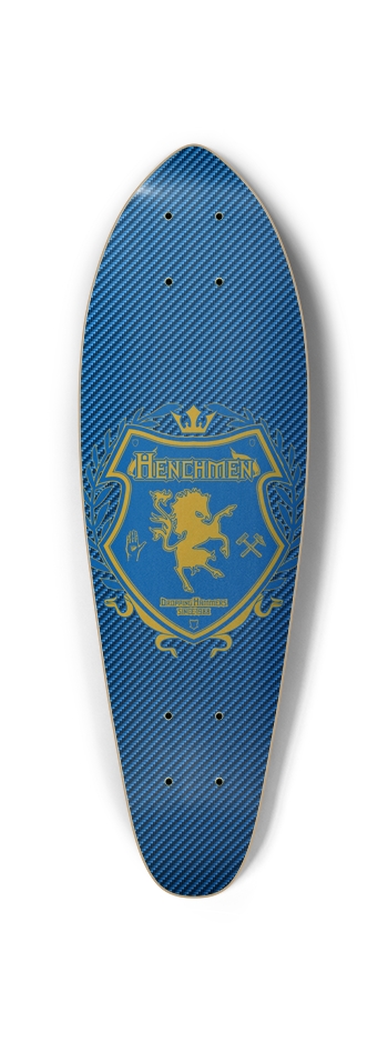 Henchmen Team Crest - Warriors - Limited Mini Crui Mini Cruiser