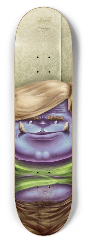 People Are Monsters Too 8-1/2 Skateboard Deck