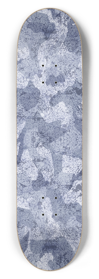 QuietYell Camo 10, Ice 8-1/2 Skateboard Deck
