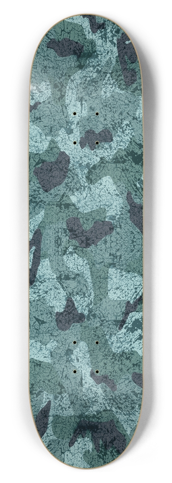 QuietYell Camo 09, River 8-1/2 Skateboard Deck